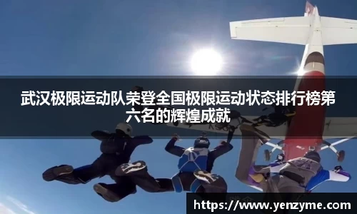 武汉极限运动队荣登全国极限运动状态排行榜第六名的辉煌成就